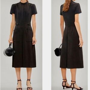 ba&sh Coleen stretch-woven midi dress